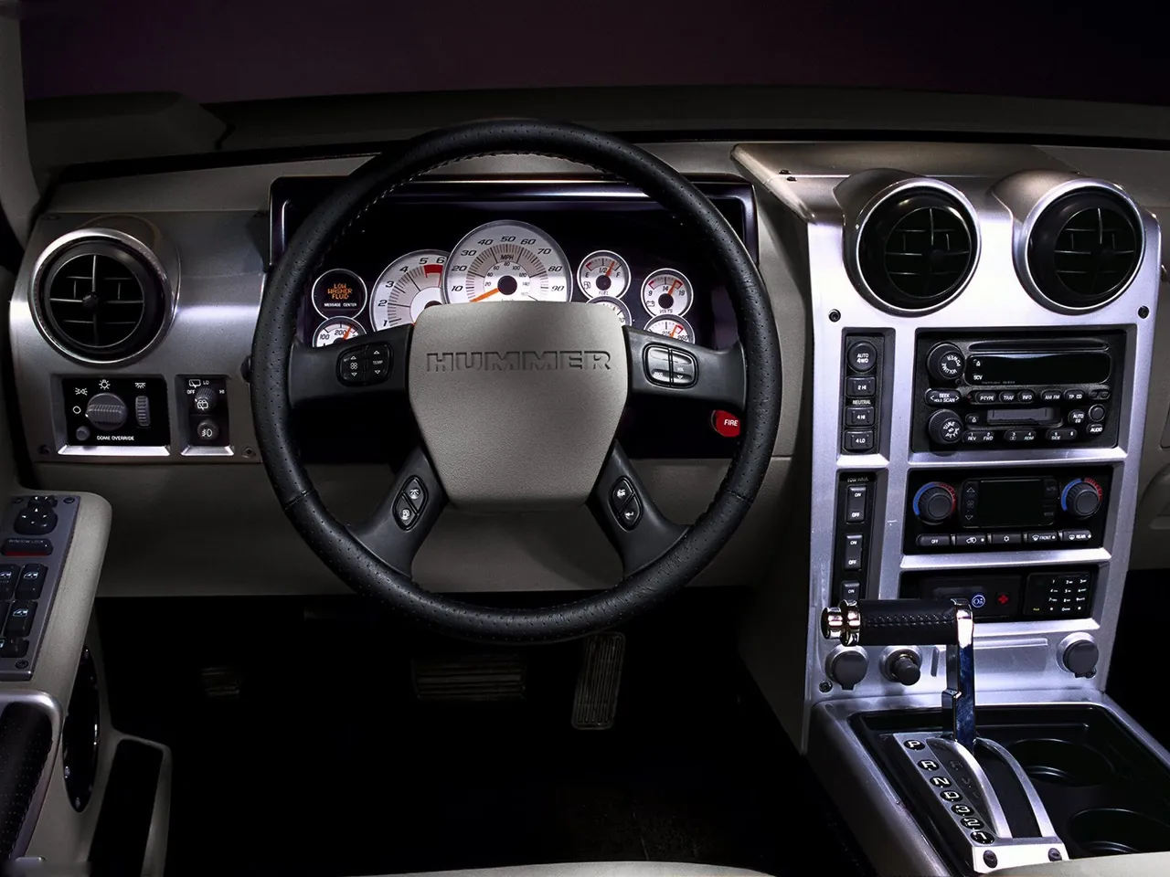 Hummer H2 SUT Concept (2004) – interiér