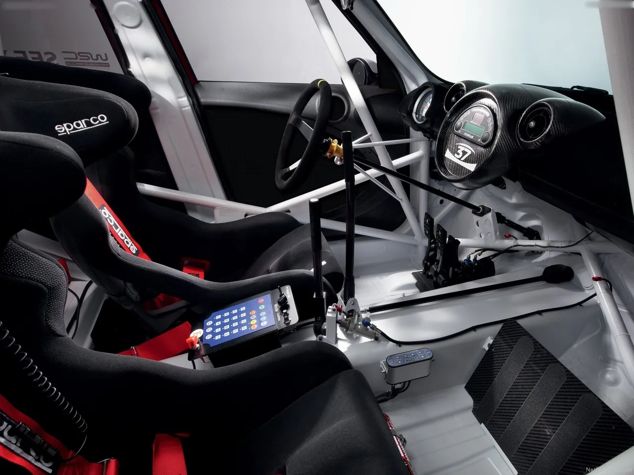 Mini WRC (2011) – interiér