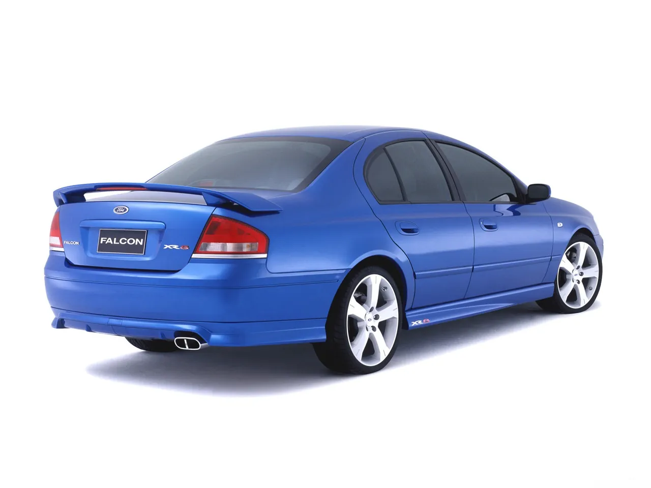 Ford BA Falcon XR8 (2002) – zadní tříčtvrteční pohled