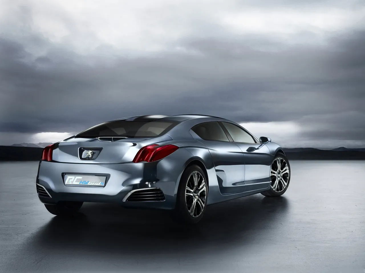 Peugeot RC Concept (2008) – zadní tříčtvrteční pohled