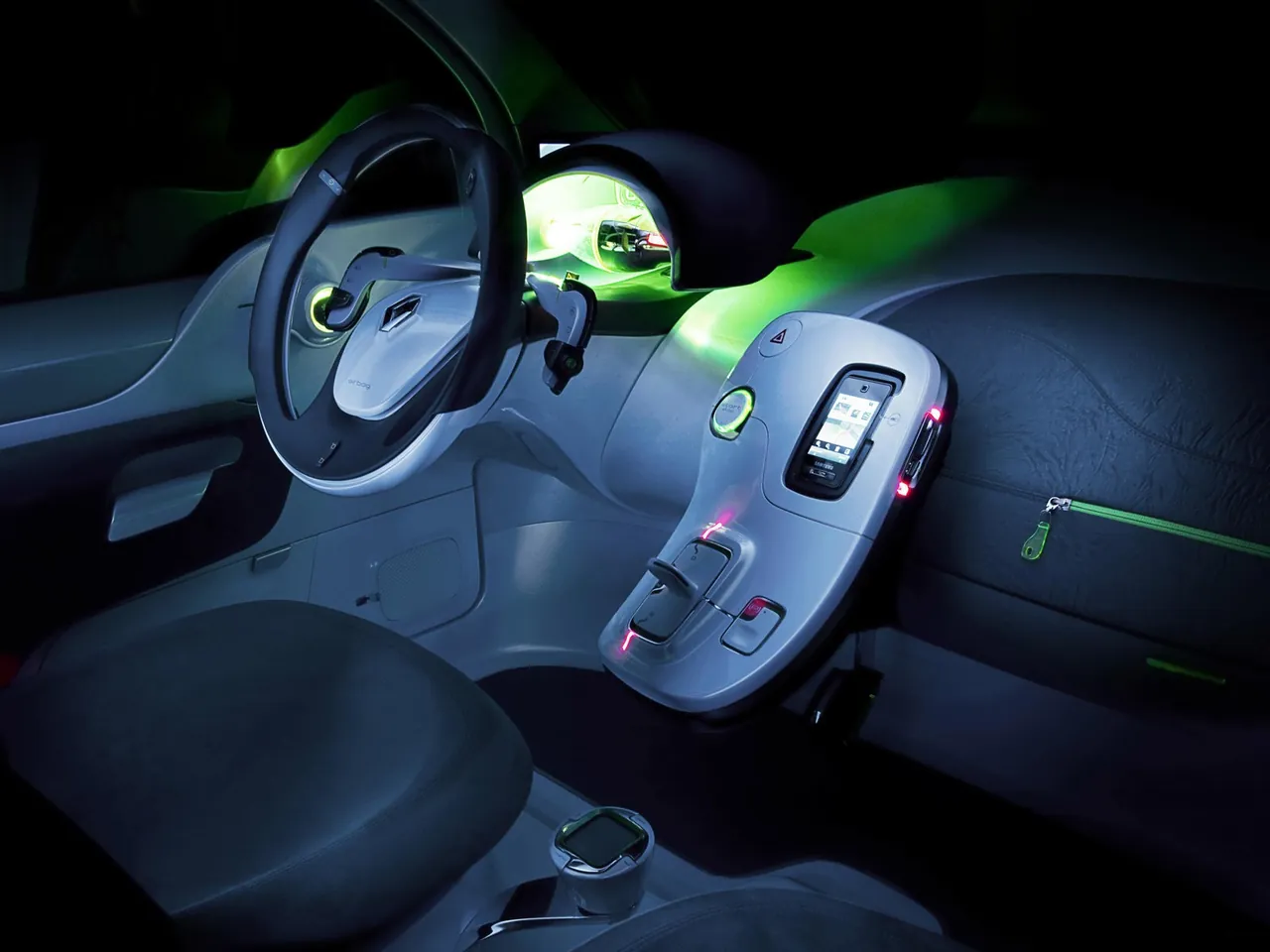 Renault ZE Concept (2008) – interiér