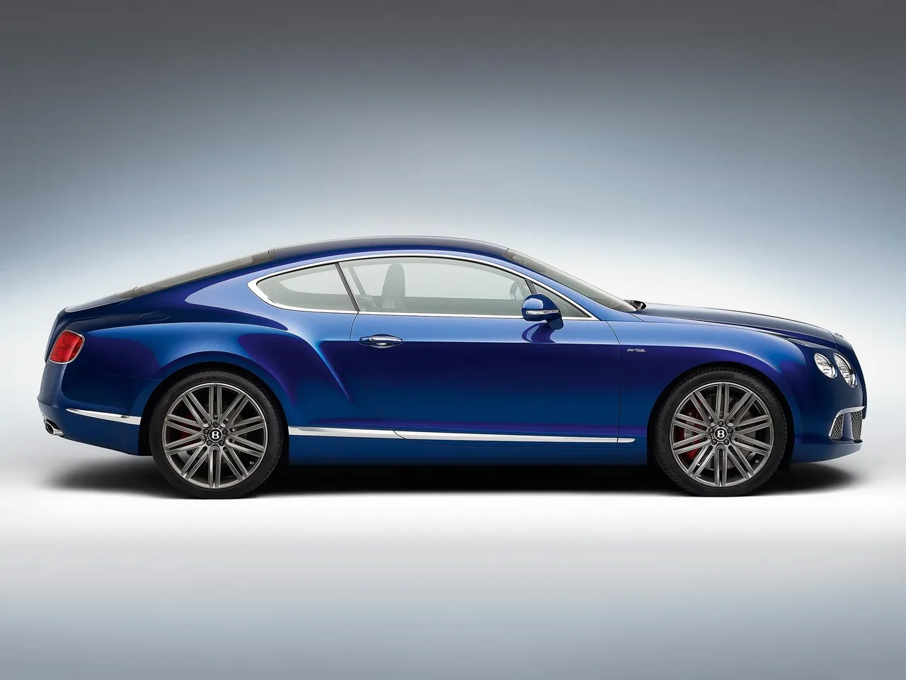 Bentley Continental GT Speed (2013) – boční profil