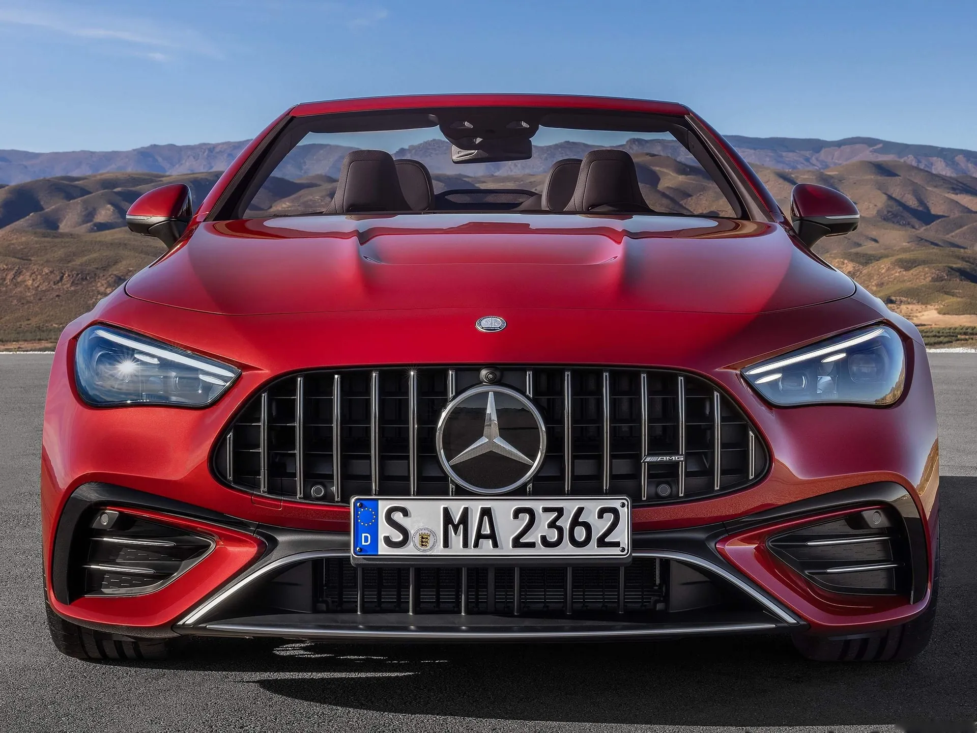 Mercedes-Benz CLE53 AMG Cabriolet (2025) – zepředu