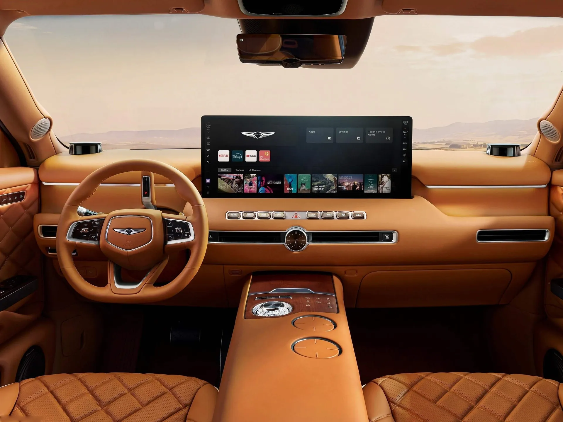 Genesis GV90 (2027) – interiér