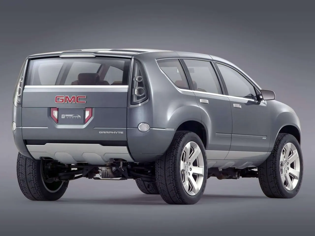 GMC Graphyte Concept (2005) – zadní tříčtvrteční pohled