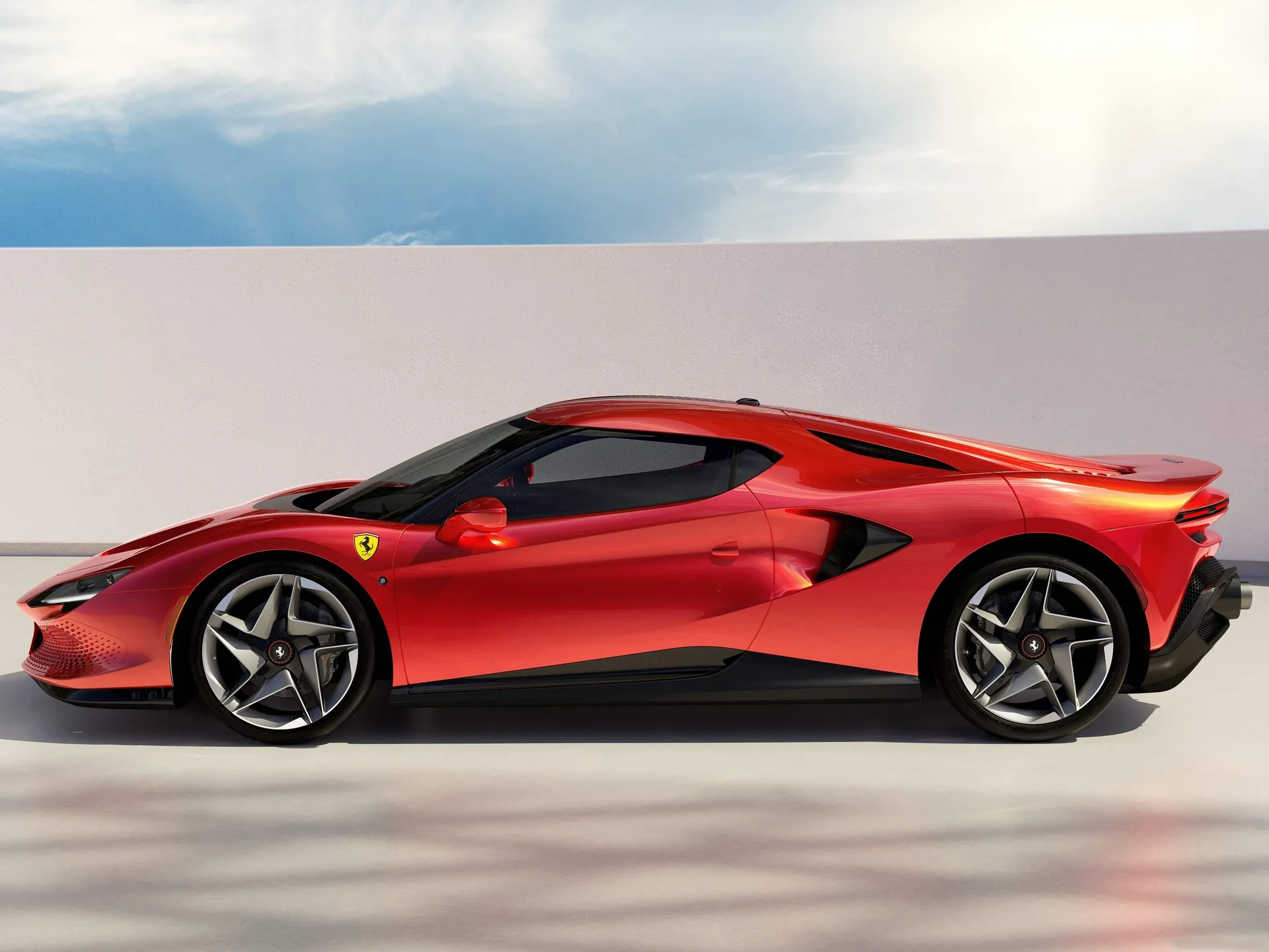 Ferrari SP48 Unica (2022) – boční profil