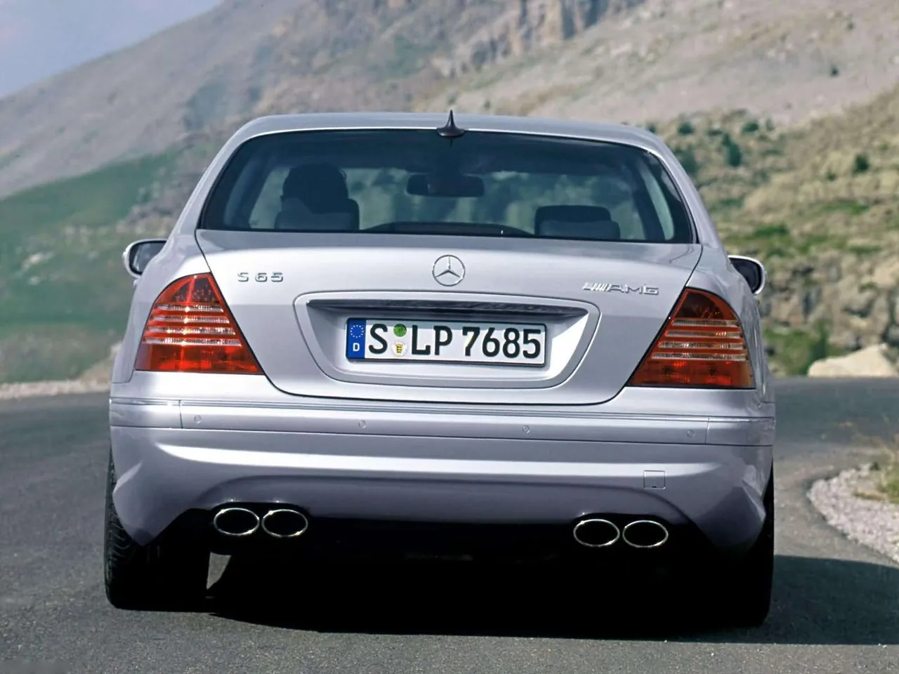 Mercedes-Benz S65 AMG (2004) - Rear