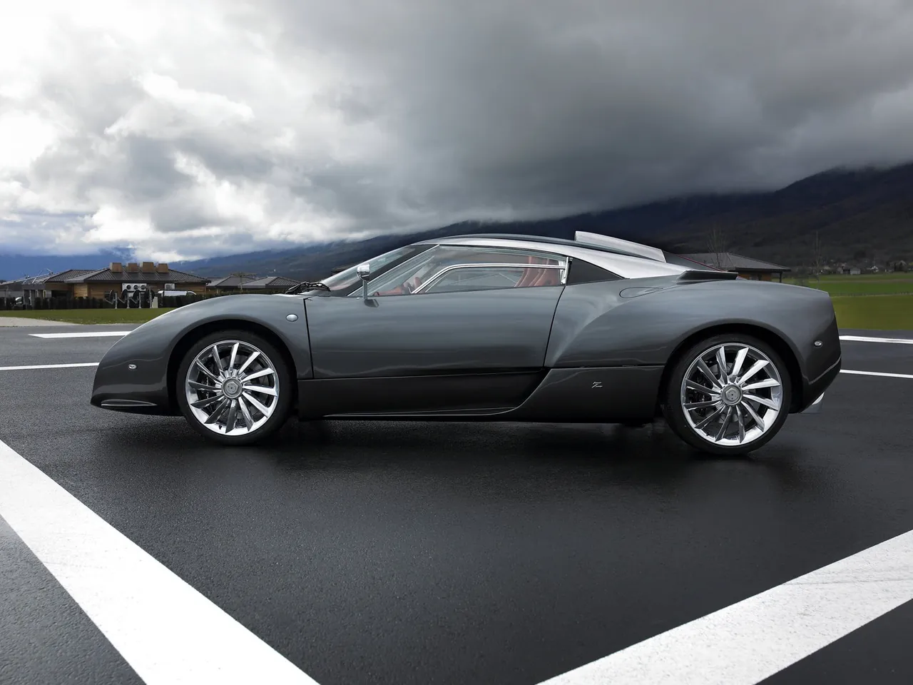 Spyker C12 Zagato (2007) – boční profil