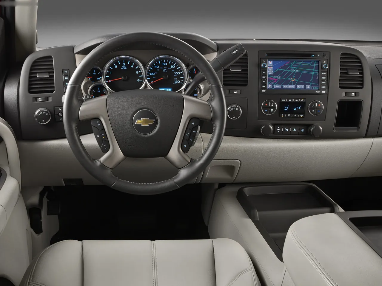 Chevrolet Silverado Regular Cab (2007) – interiér