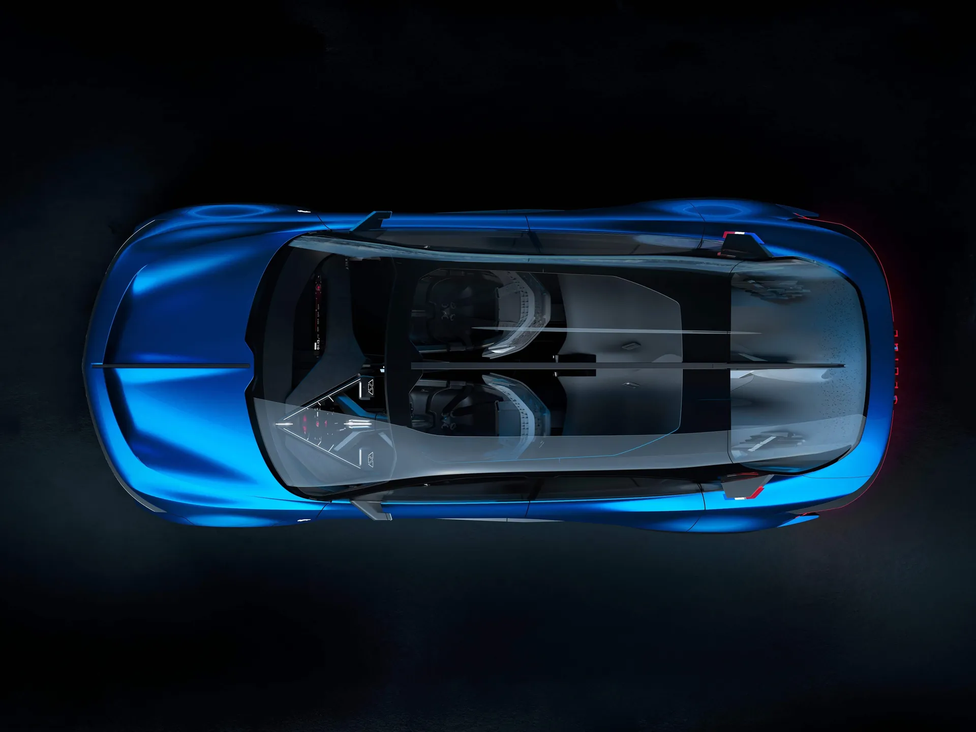 Alpine A390 Beta Concept (2024) – pohled shora