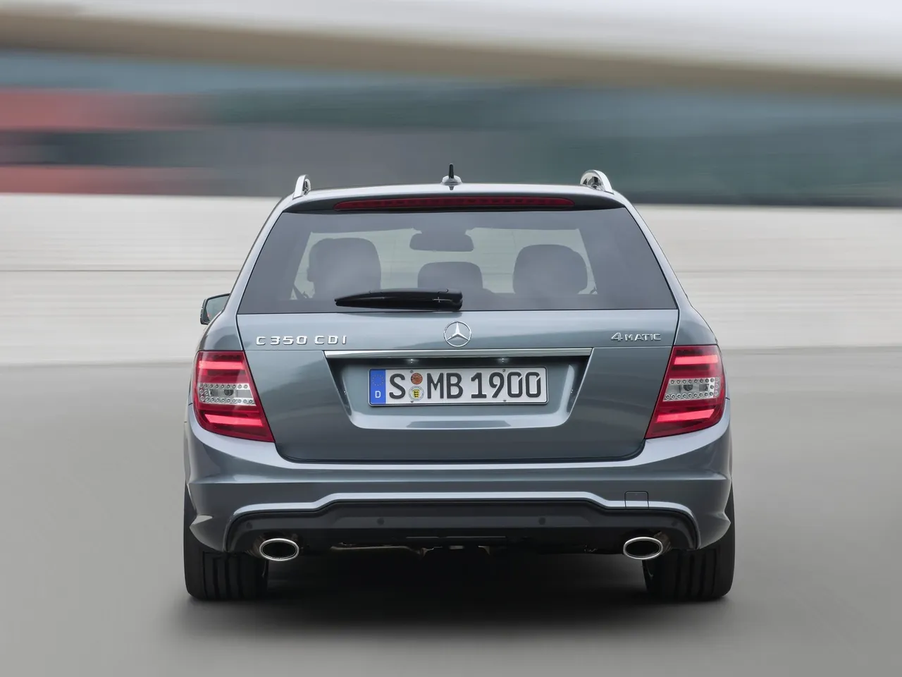 Mercedes-Benz C-Class Estate (2012) - Rear