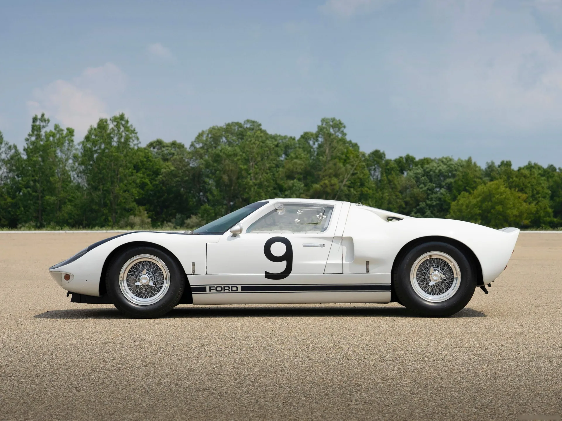 Ford GT Prototype (1964) – boční profil