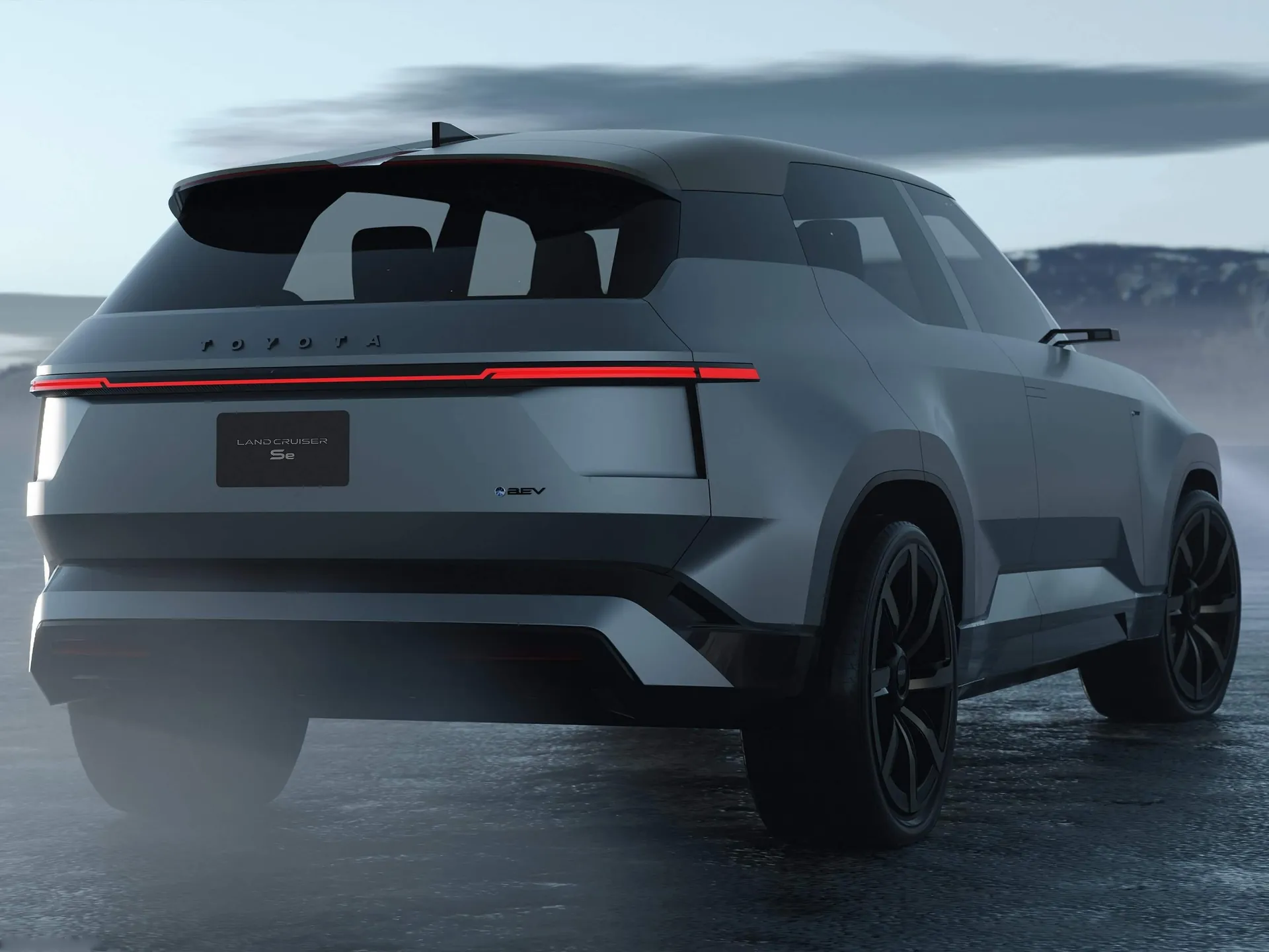 Toyota Land Cruiser Se Concept (2023) - Rear Three-Quarter