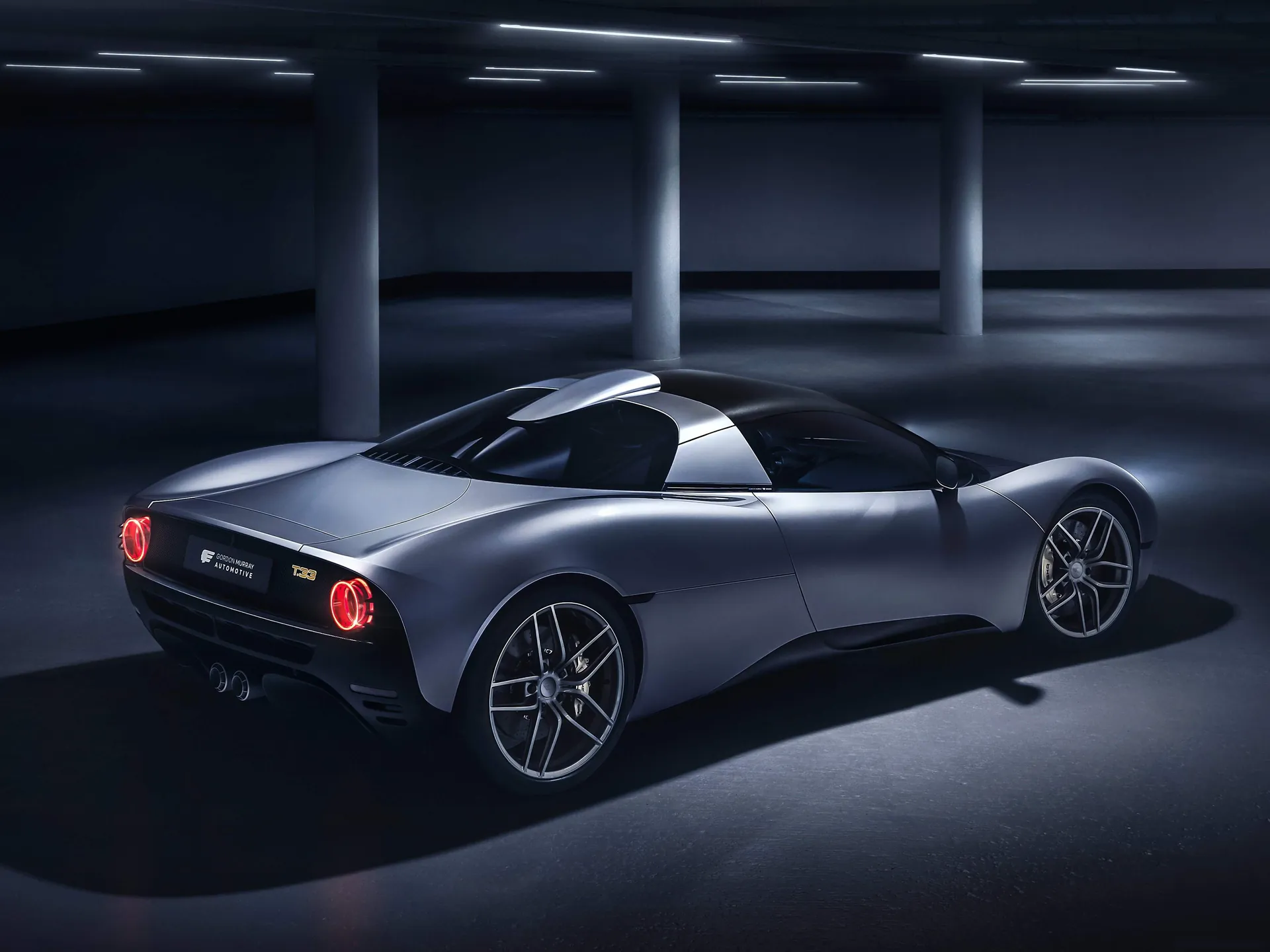 Gordon Murray T.33 (2024) - Rear Three-Quarter