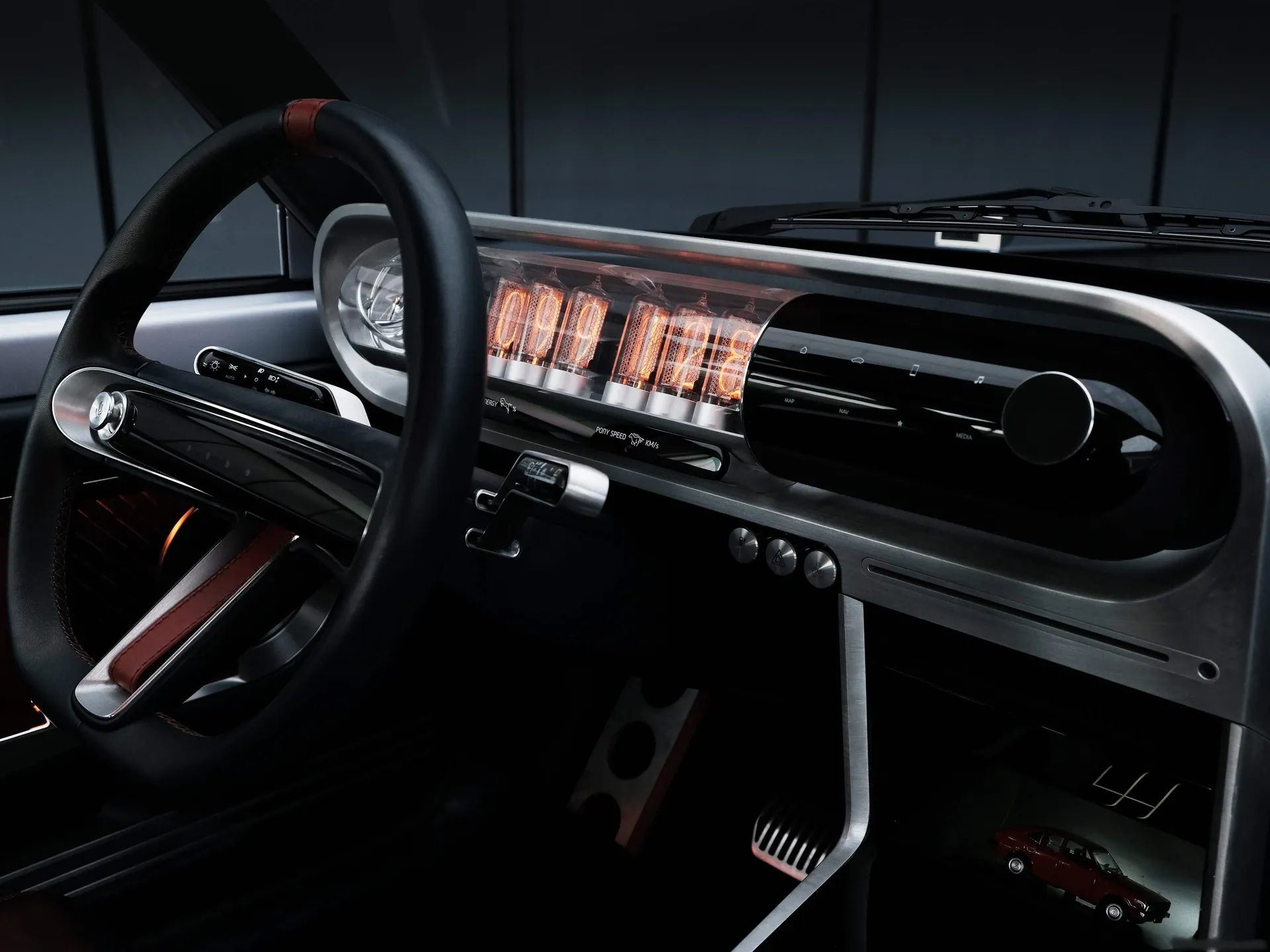 Hyundai Pony Concept (2021) – interiér