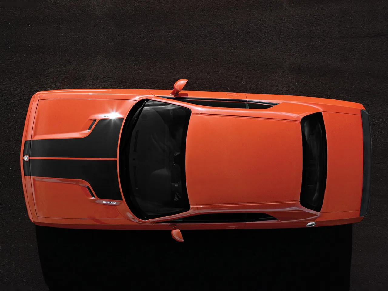 Dodge Challenger SRT8 (2008) – pohled shora