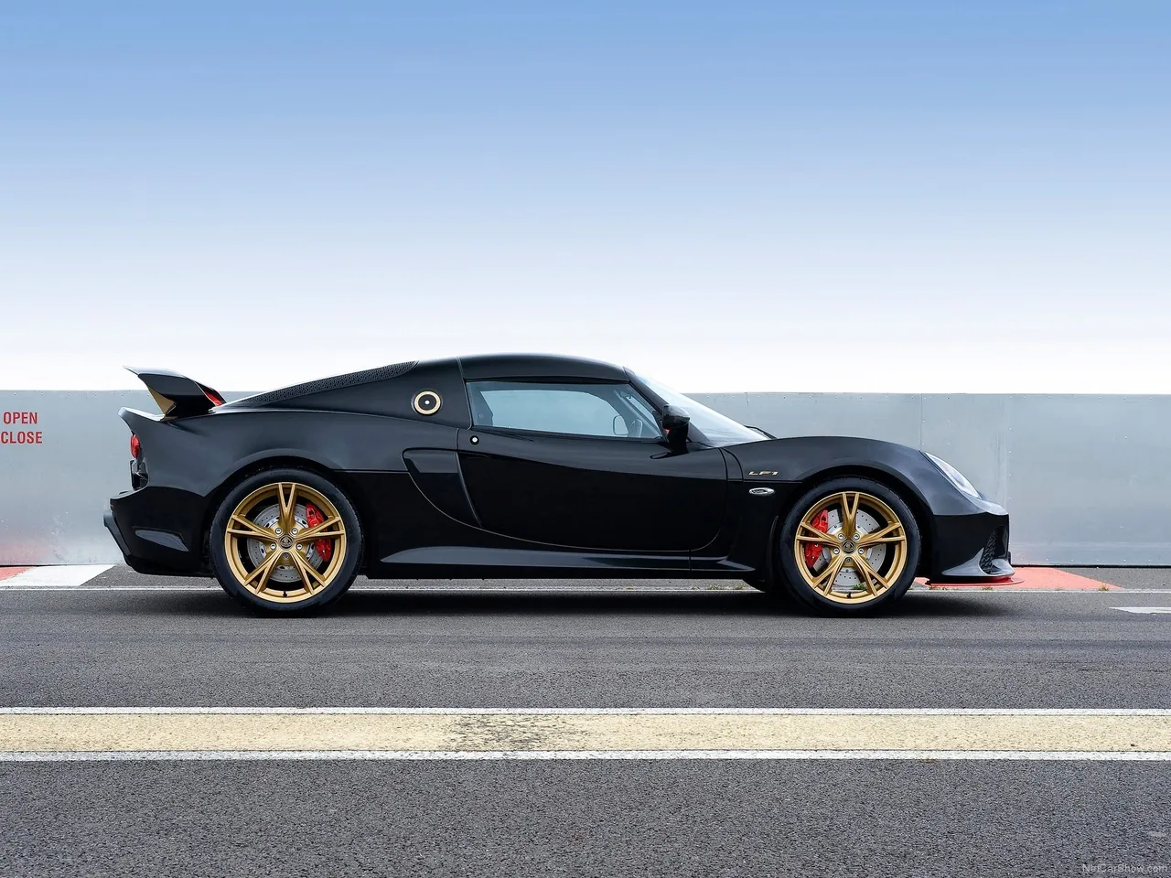 Lotus Exige LF1 (2014) – boční profil
