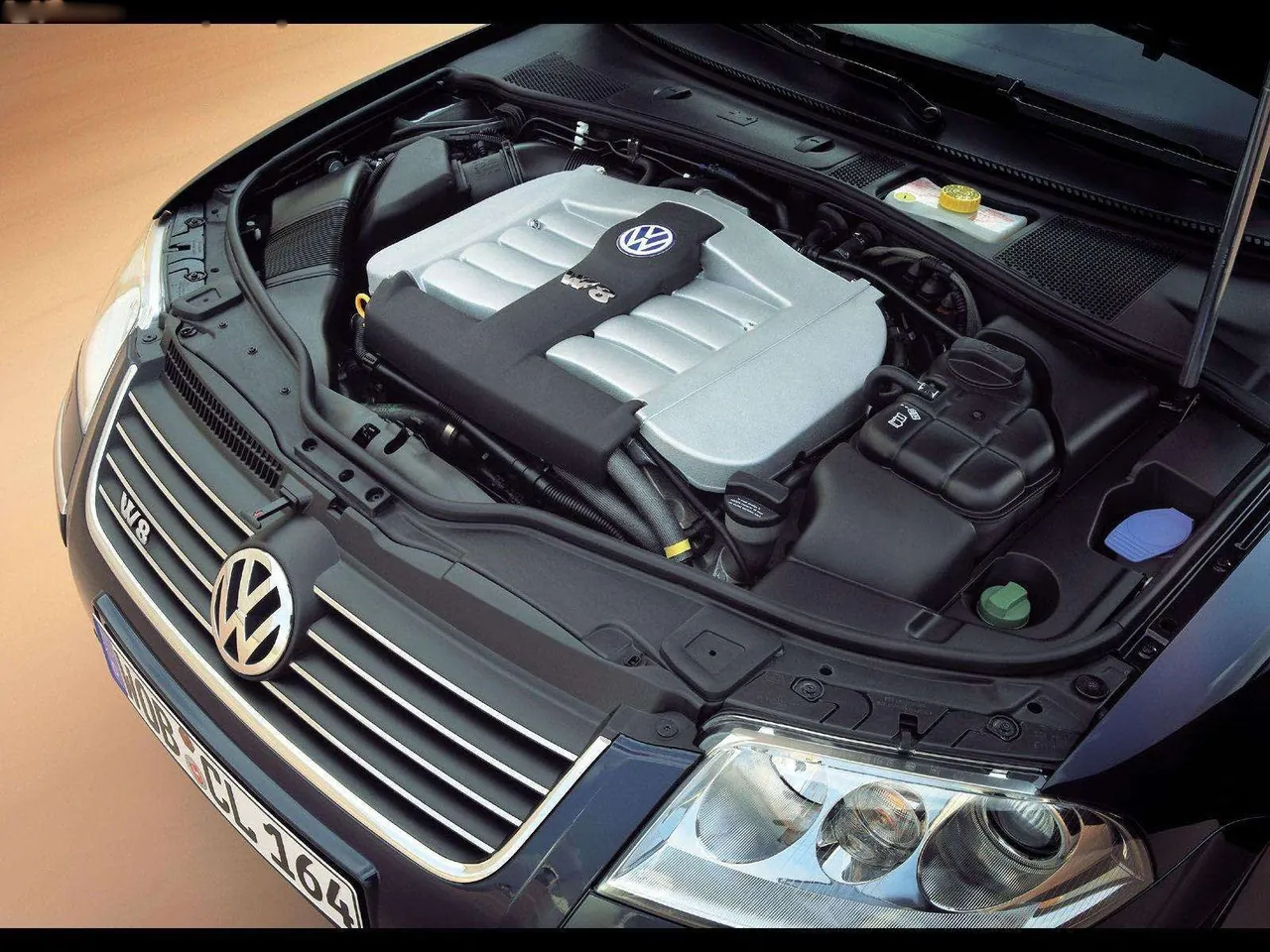Volkswagen Passat W8 (2001) - Engine Bay