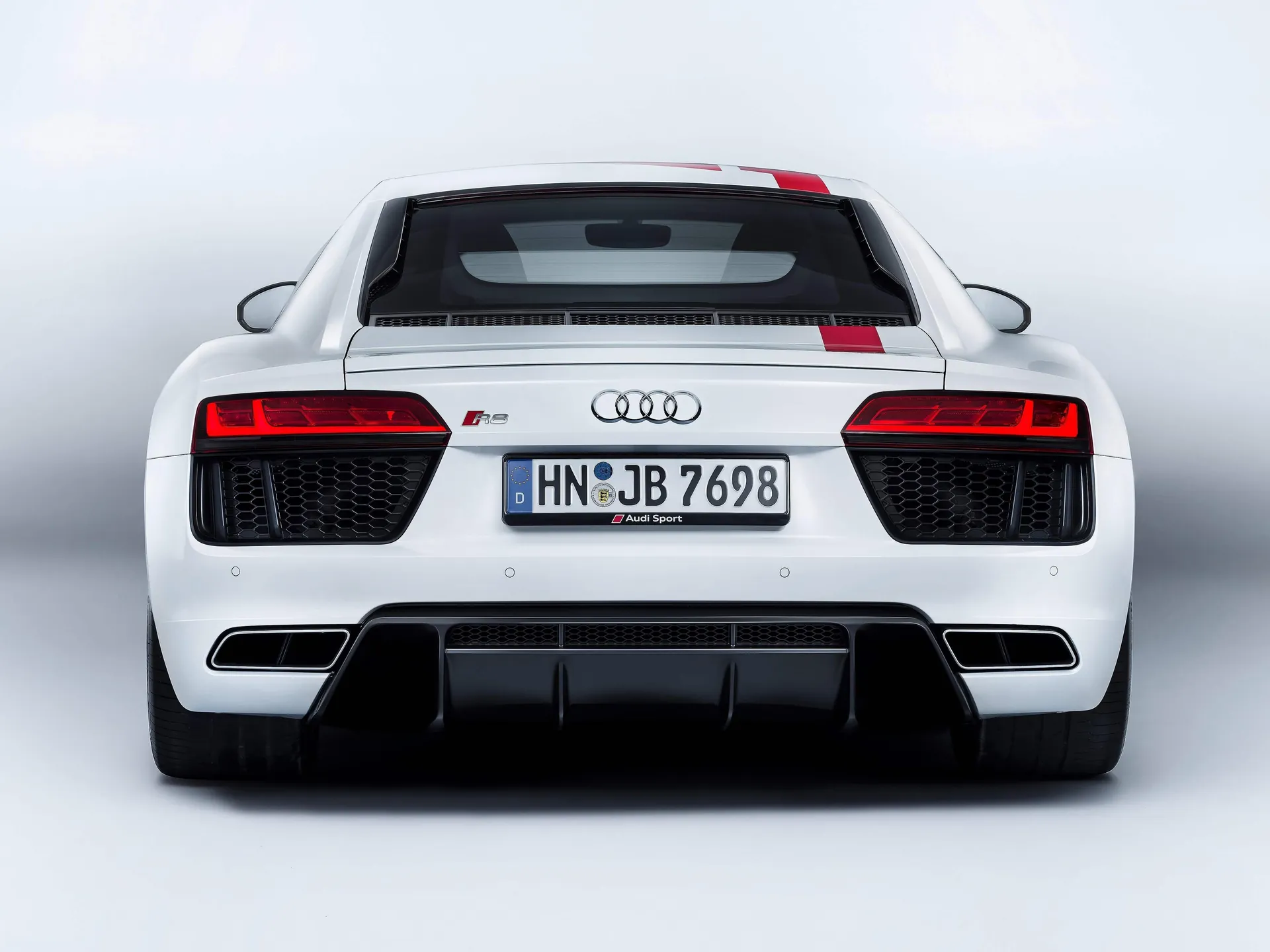 Audi R8 V10 RWS (2018) – zezadu