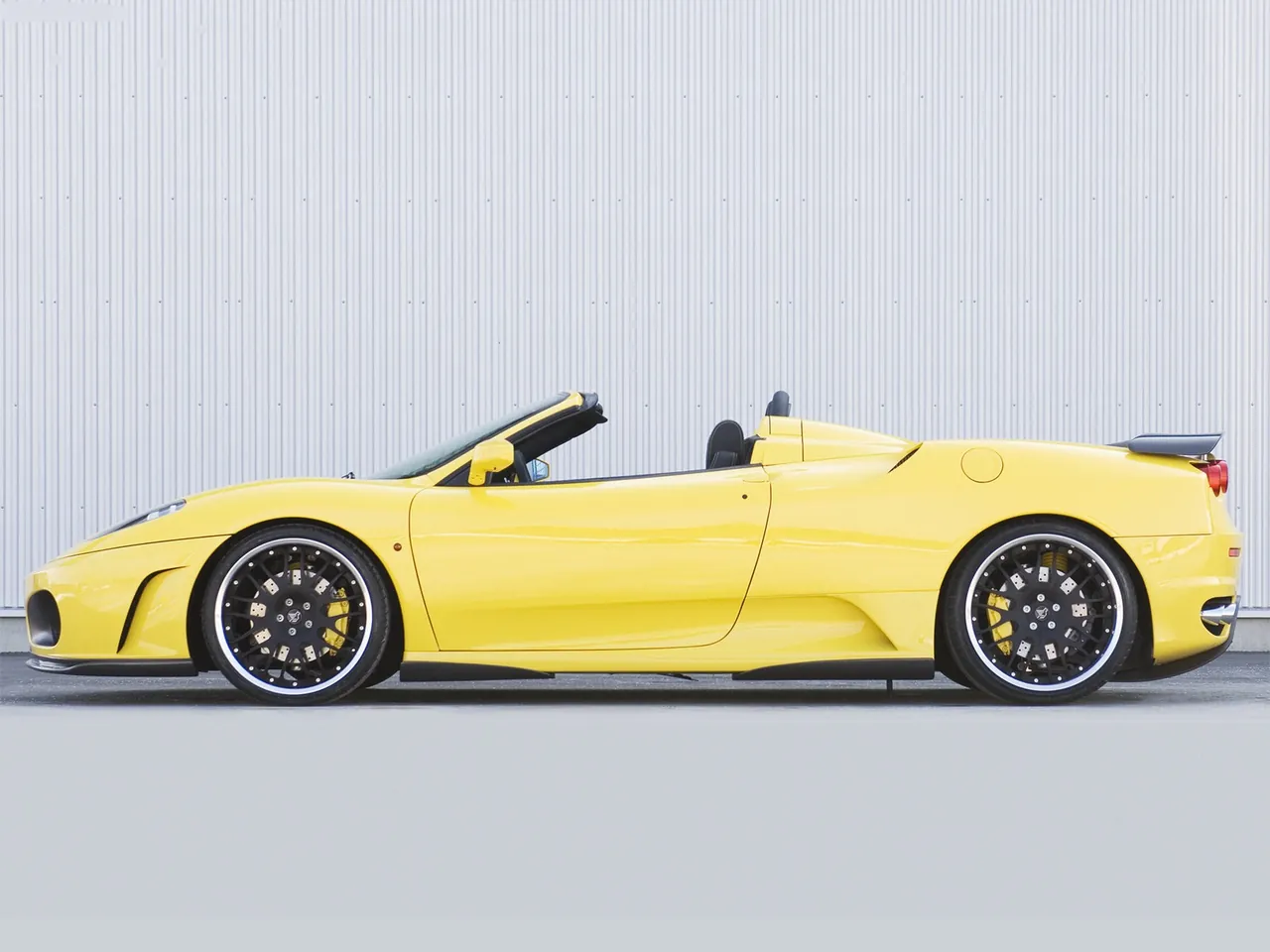 Hamann Ferrari F430 Spider (2006) – boční profil
