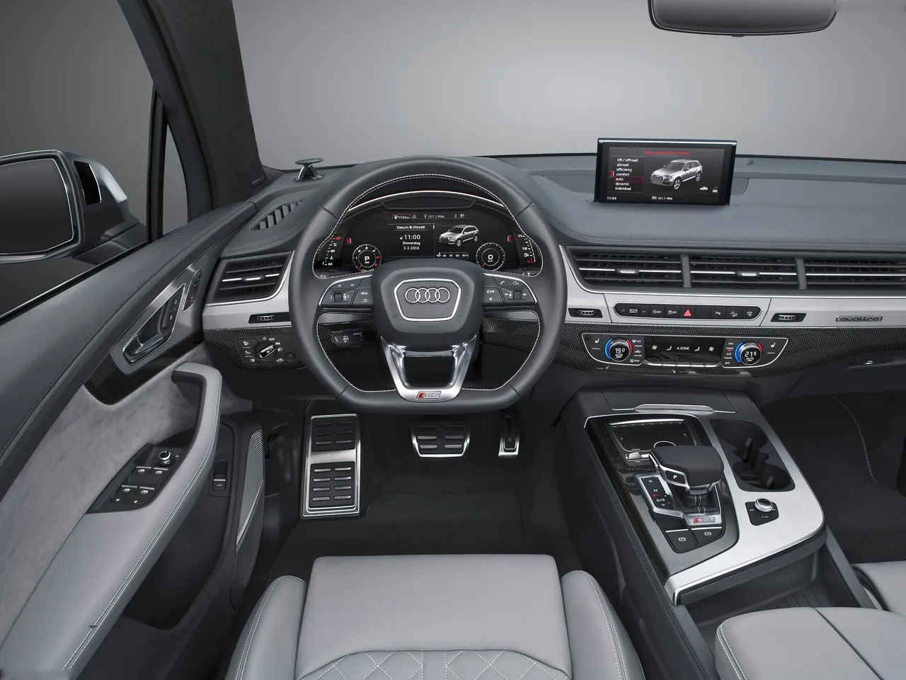 Audi SQ7 TDI (2017) – interiér