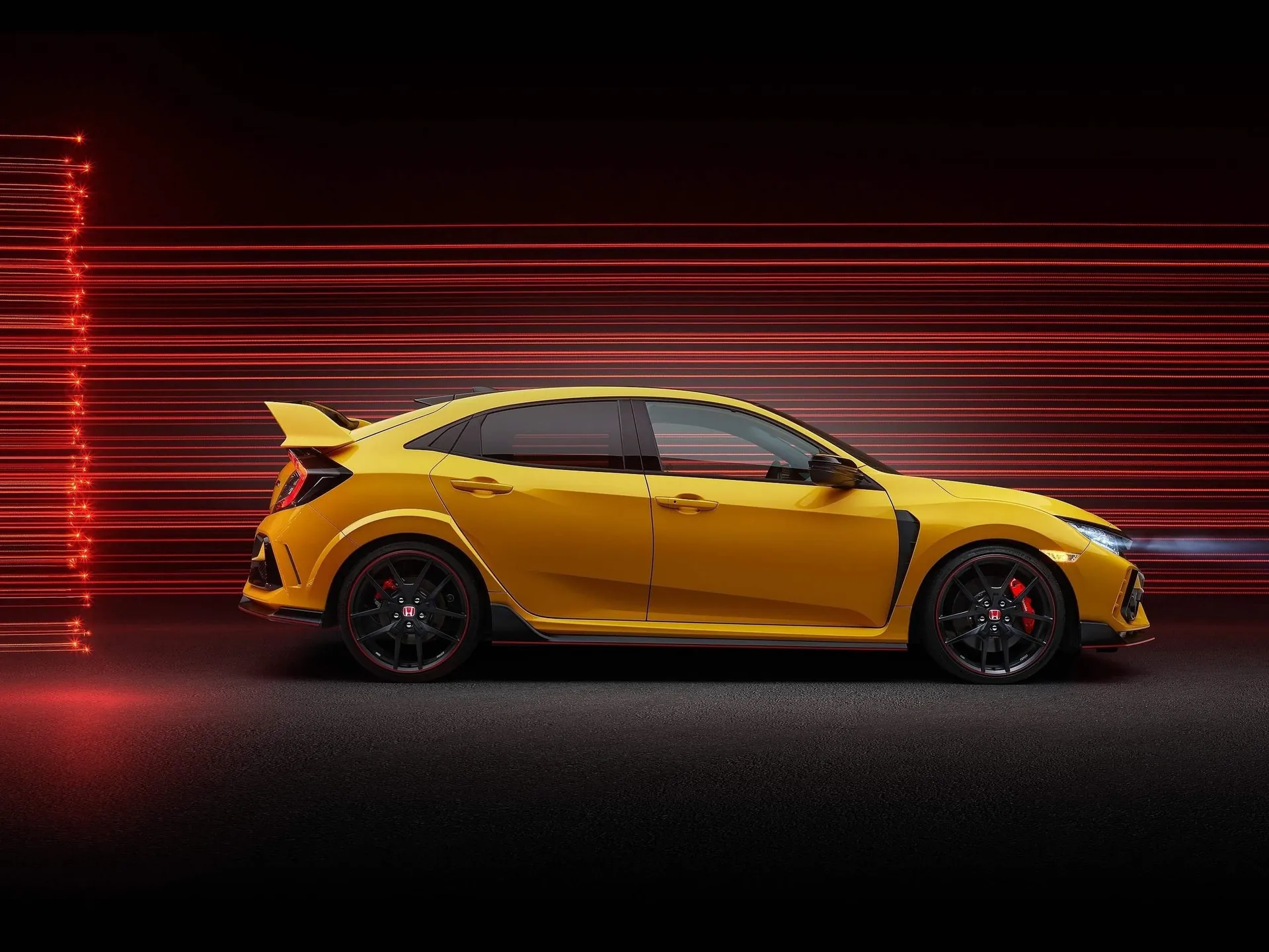 Honda Civic Type R Limited Edition (2021) – boční profil
