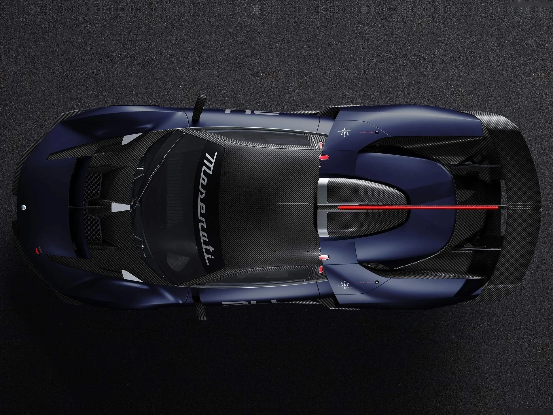 Maserati MCXtrema (2024) – pohled shora