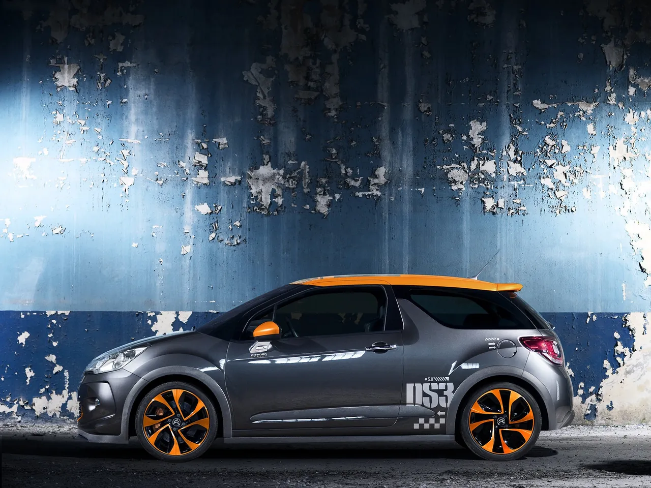 Citroen DS3 Racing (2011) – boční profil