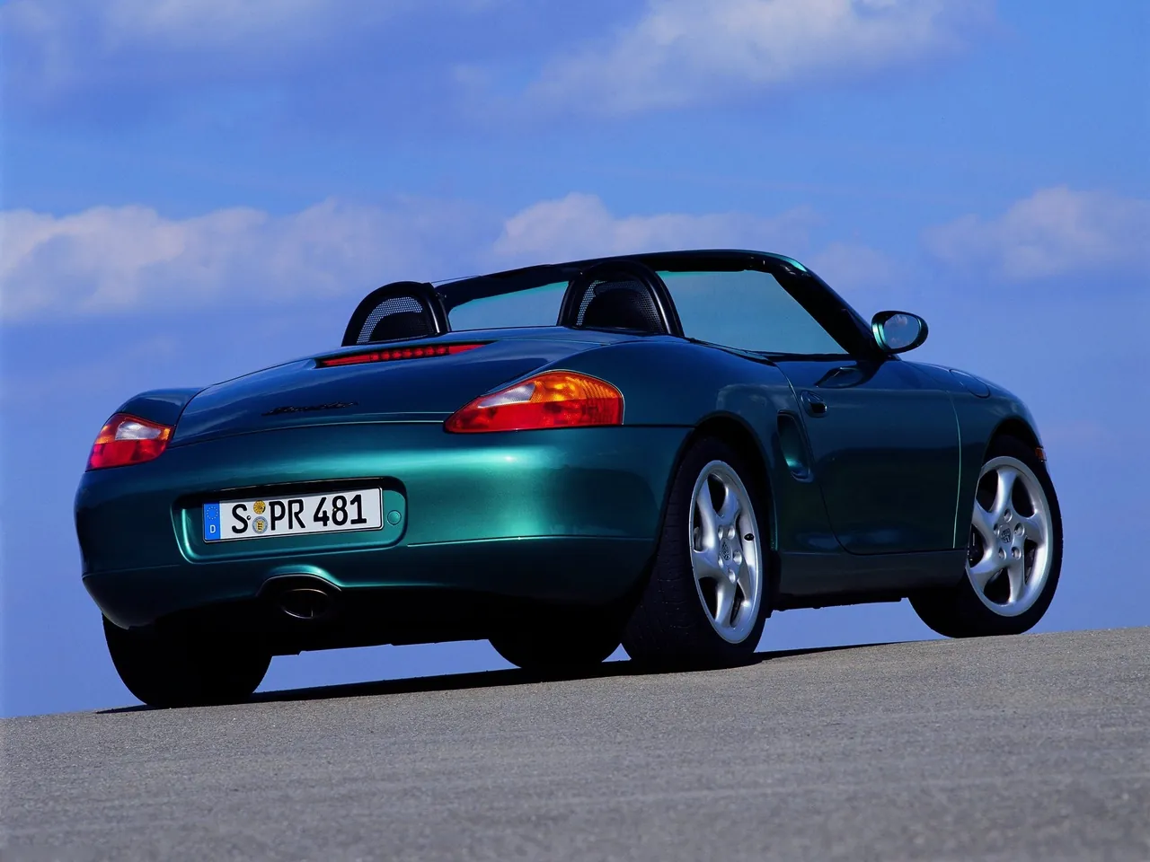 Porsche Boxster (2001) - Rear Three-Quarter