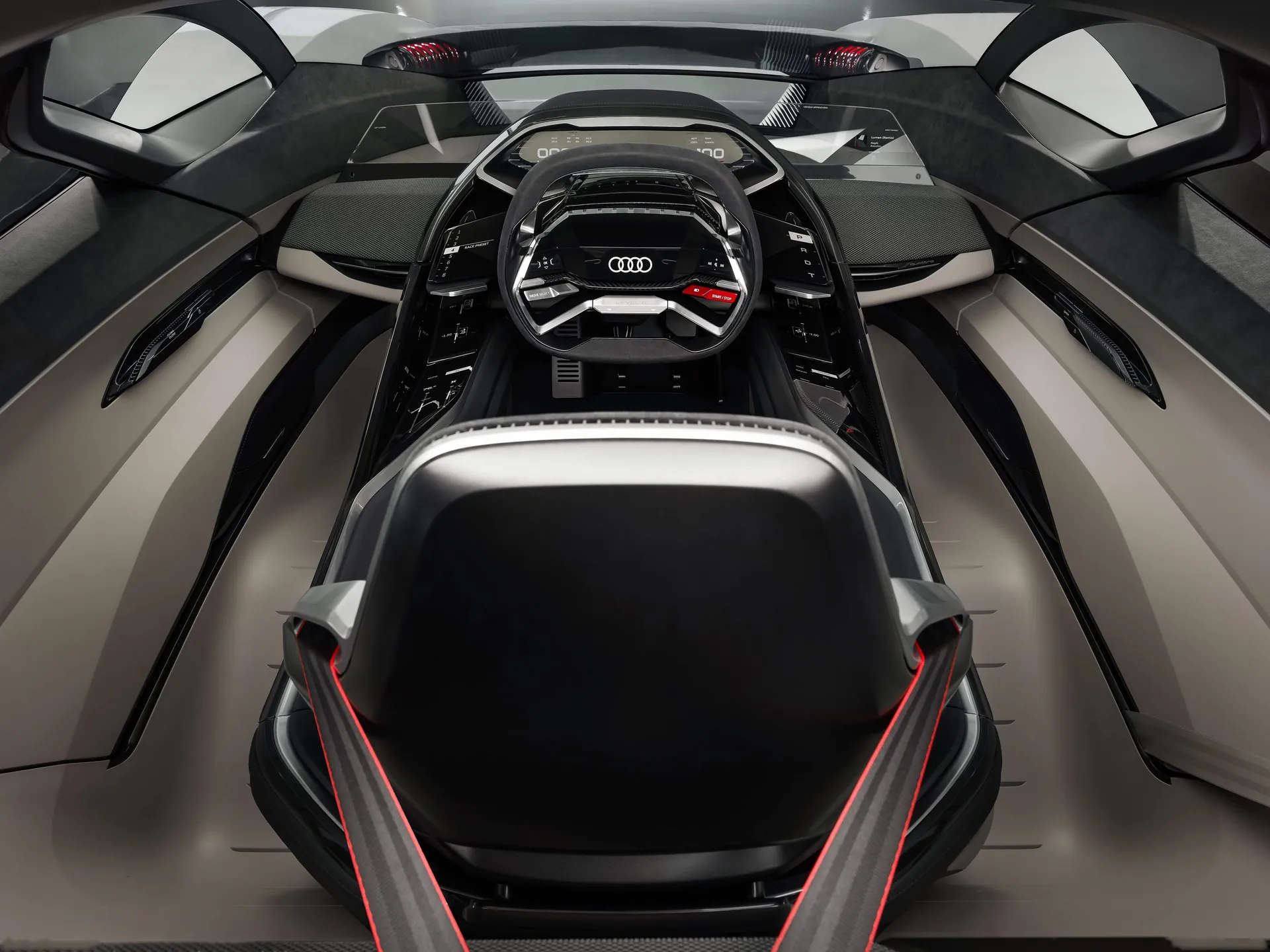 Audi PB18 e-tron Concept (2018) – interiér