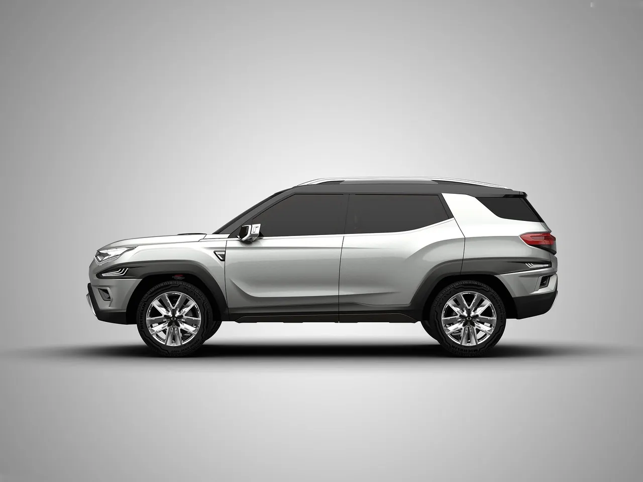 SsangYong XAVL Concept (2017) – boční profil