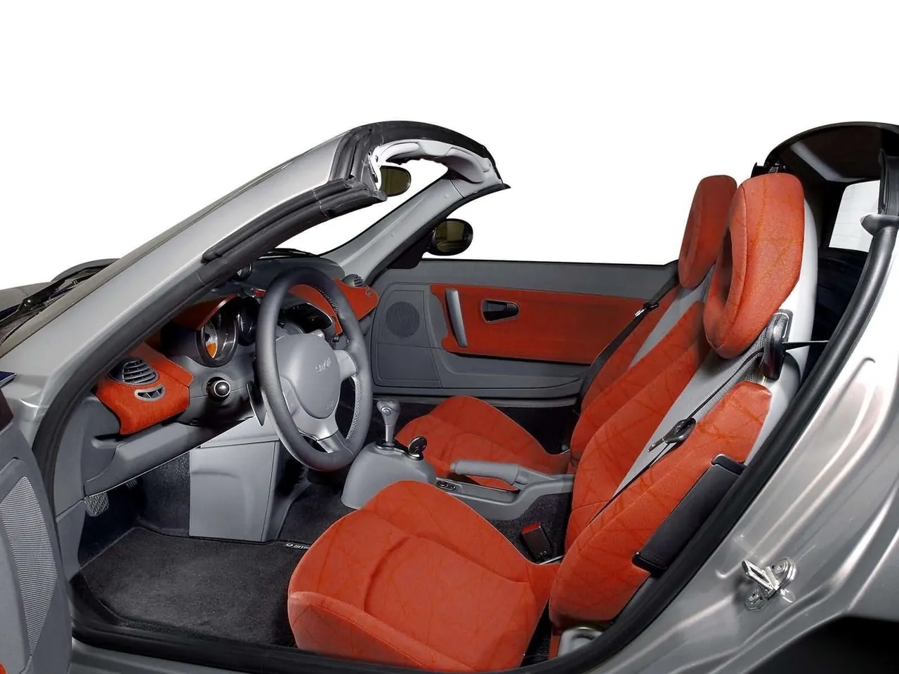 Smart Roadster (2003) – interiér
