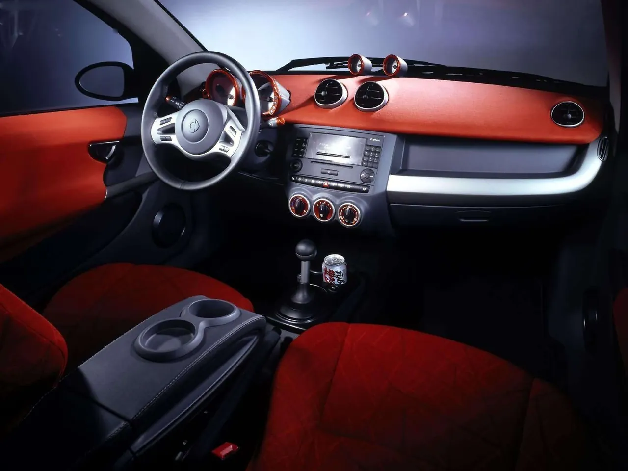 Smart forfour (2004) – interiér