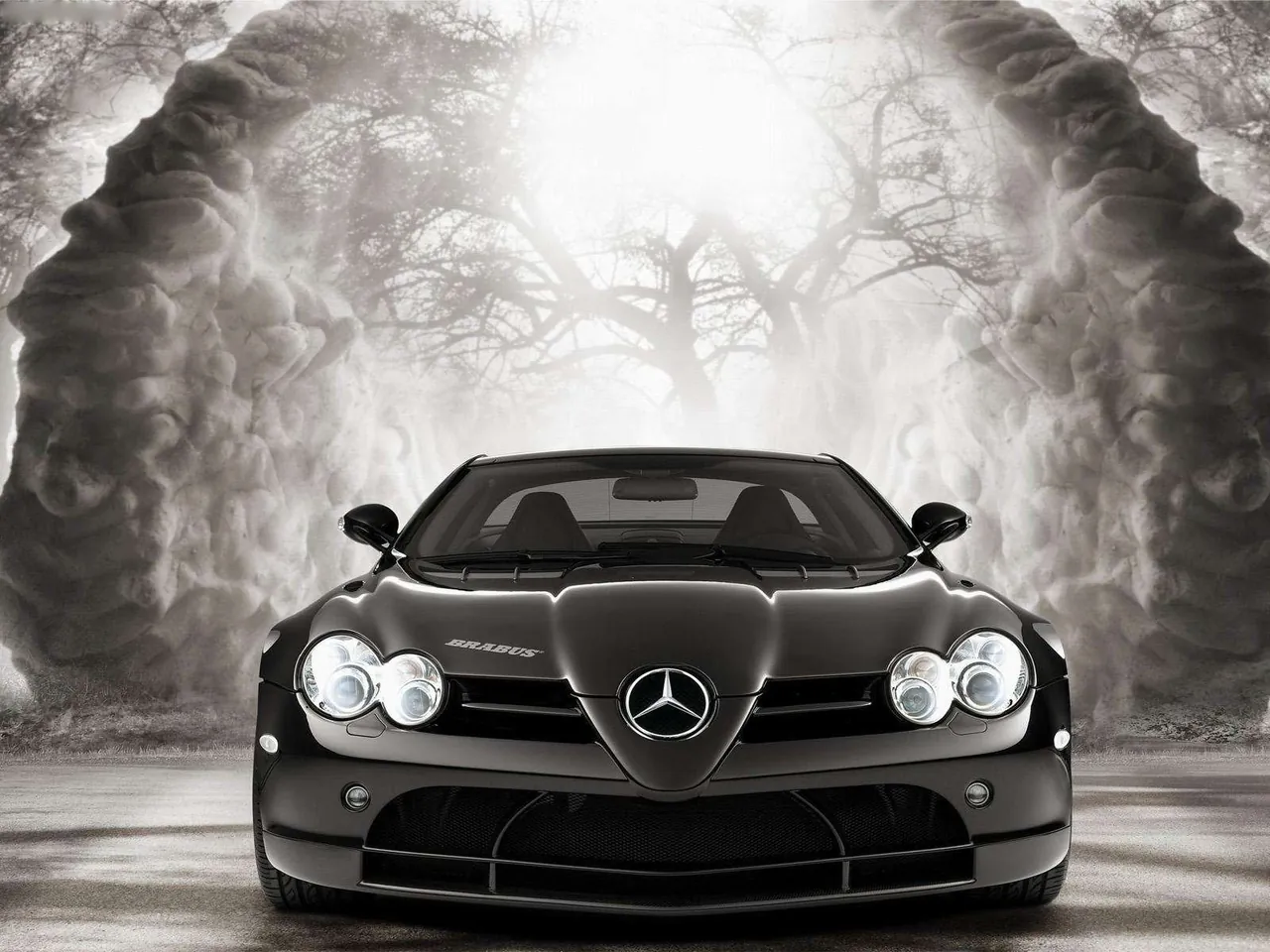 Brabus Mercedes-Benz SLR (2005) – zepředu