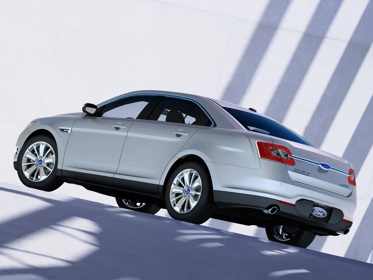 Ford Taurus (2010) – zadní tříčtvrteční pohled
