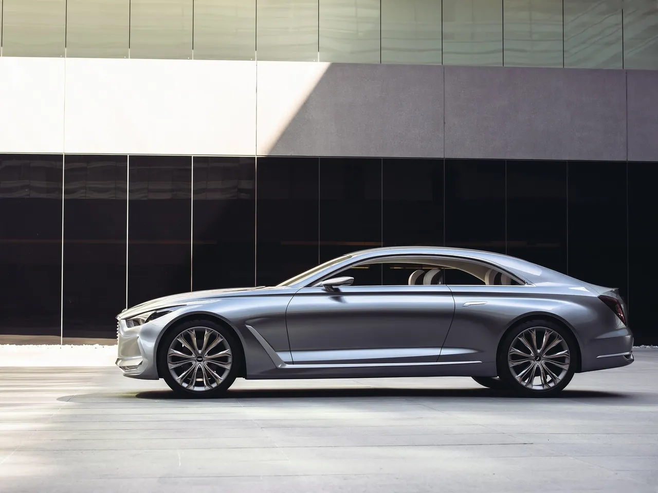Hyundai Vision G Concept (2015) – boční profil