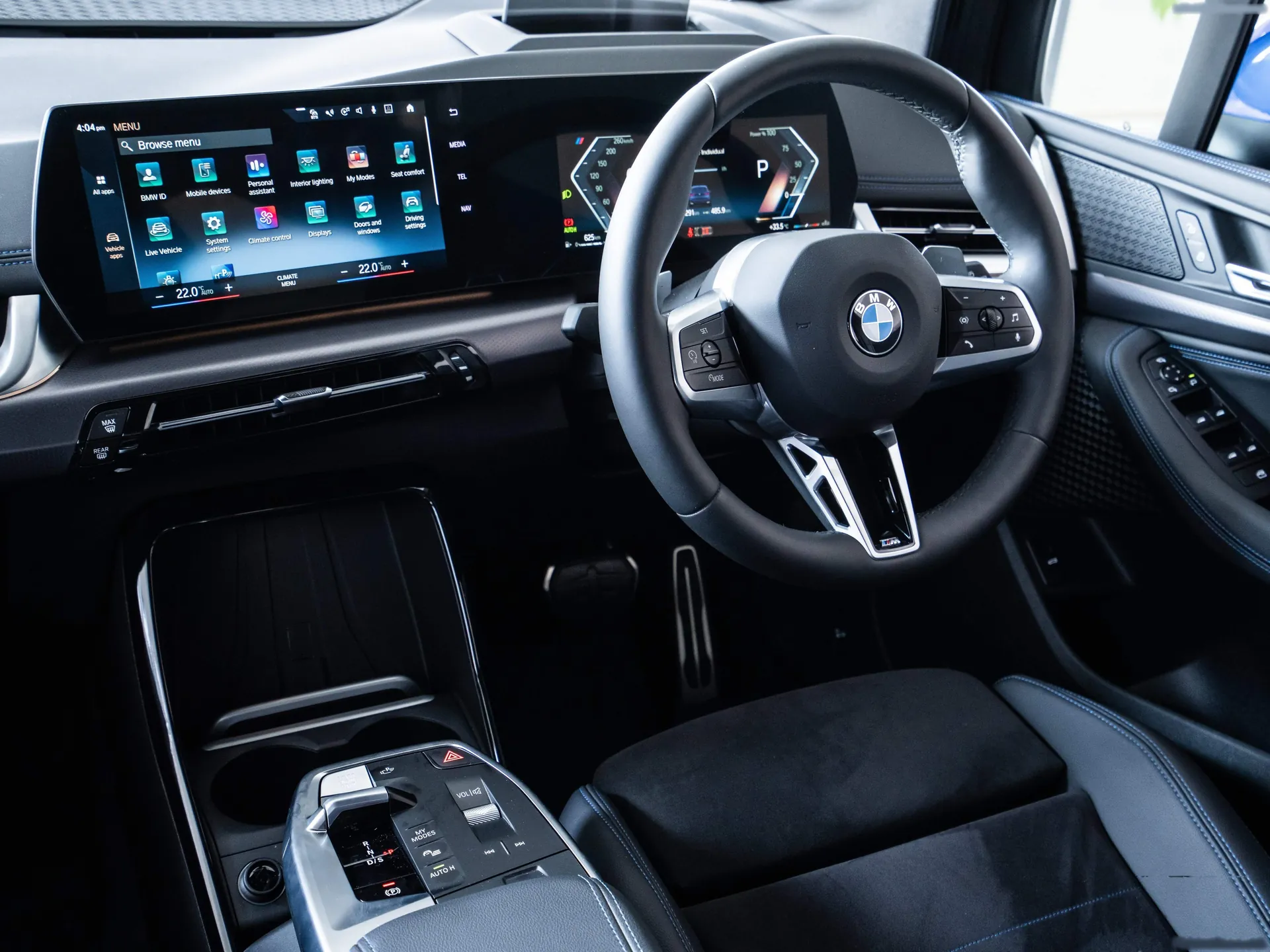 BMW 218i Active Tourer M Sport (2022) – interiér