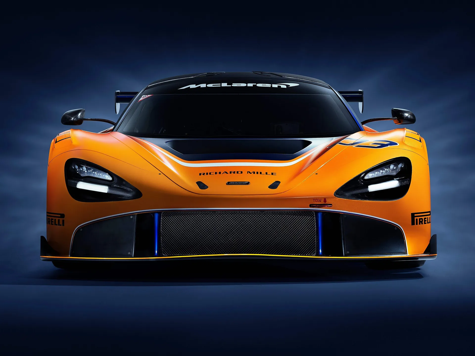 McLaren 720S GT3 (2019) – zepředu