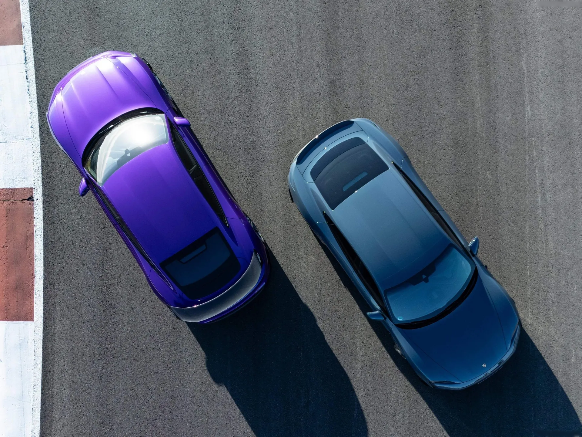 Porsche Taycan Turbo GT (2025) – pohled shora