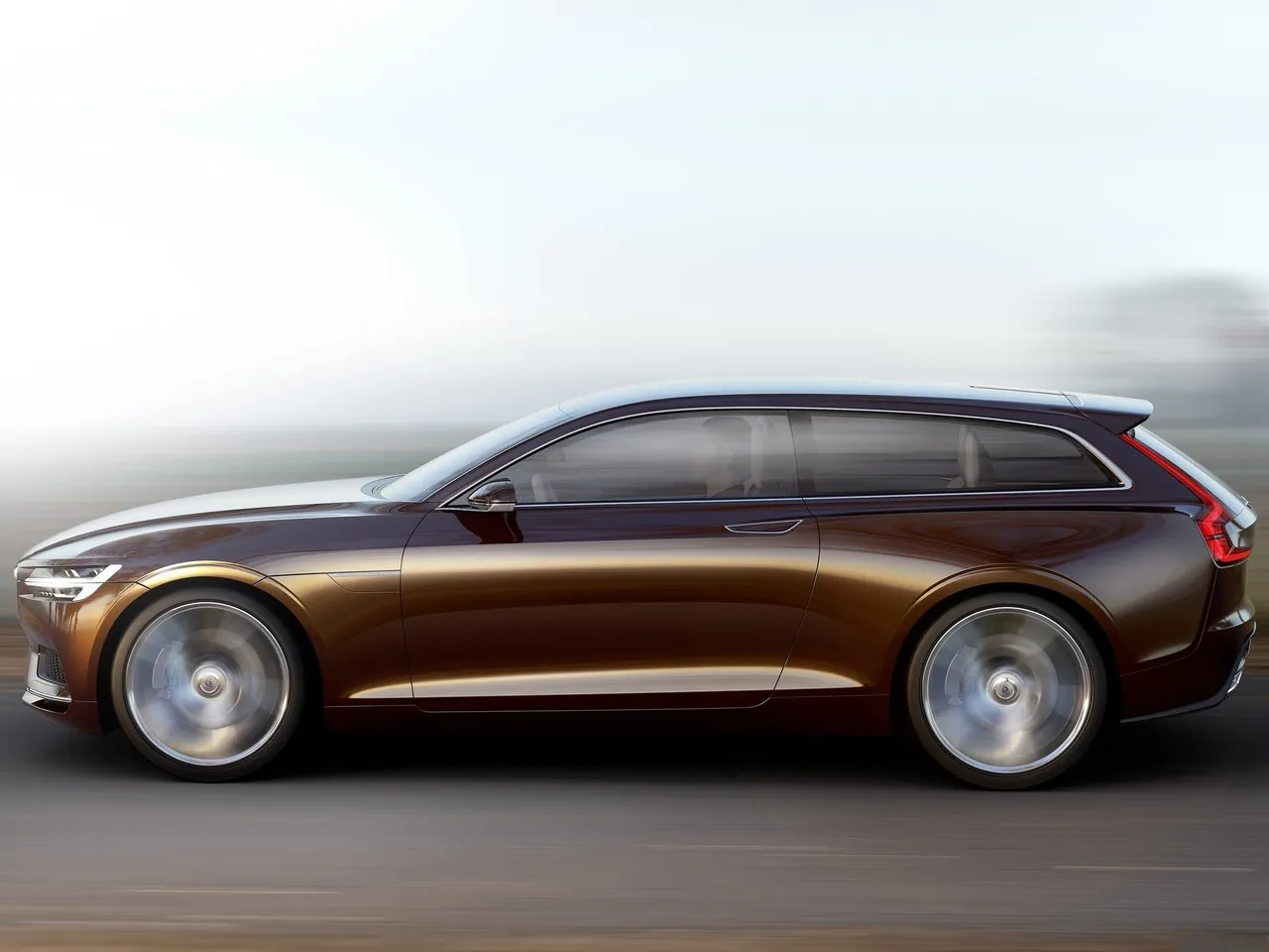 Volvo Estate Concept (2014) – boční profil