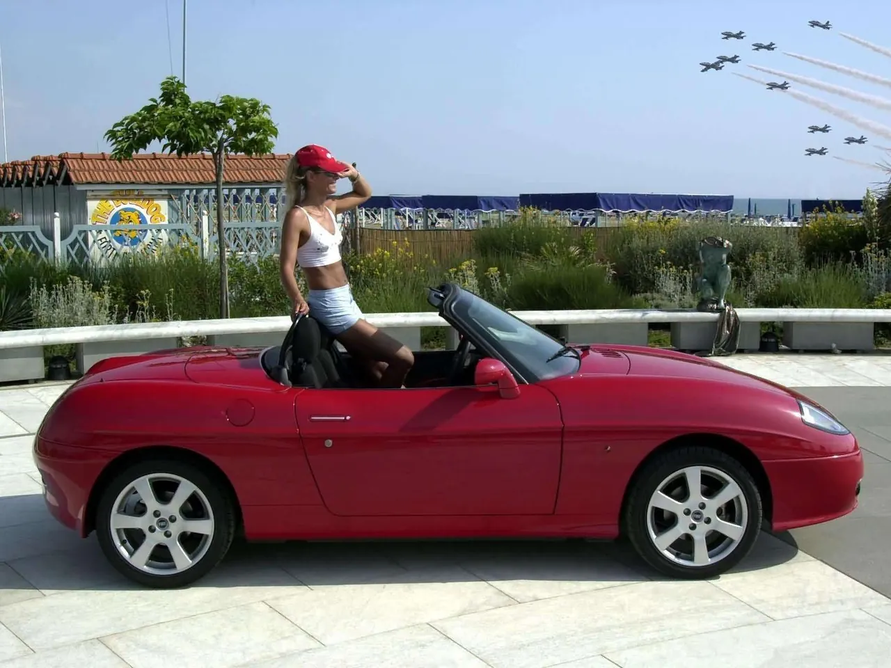 Fiat Barchetta (2003) – boční profil