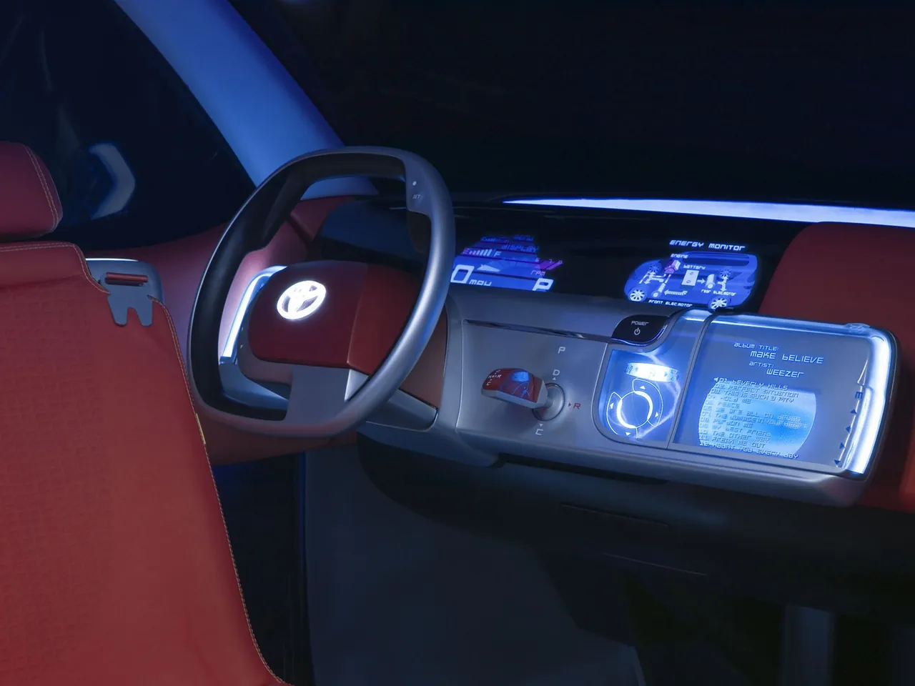 Toyota F3R Concept (2006) - Interior