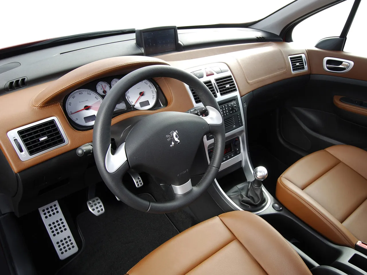 Peugeot 307 (2005) – interiér