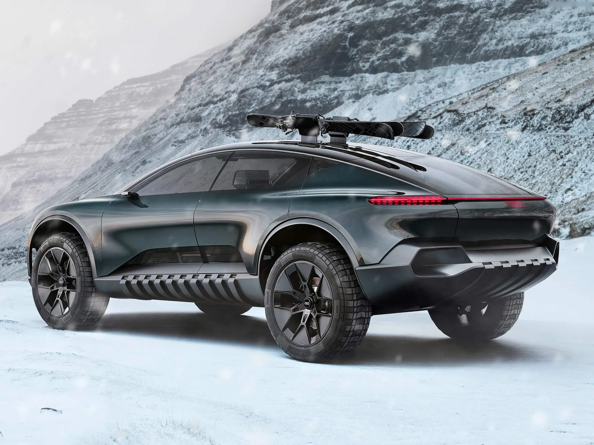 Audi Activesphere Concept (2023) – zadní tříčtvrteční pohled