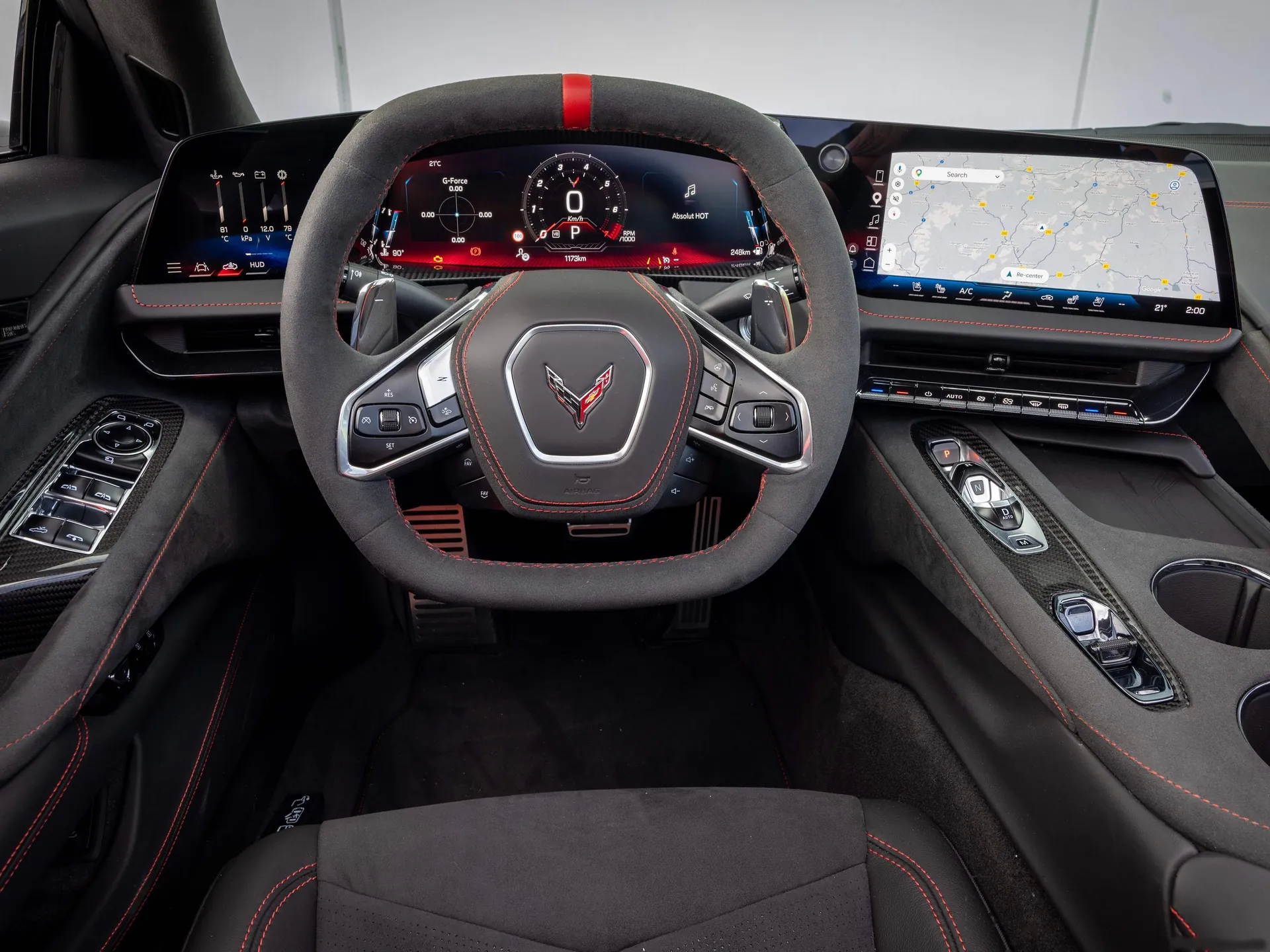 Chevrolet Corvette Stingray Convertible [EU] (2026) – interiér