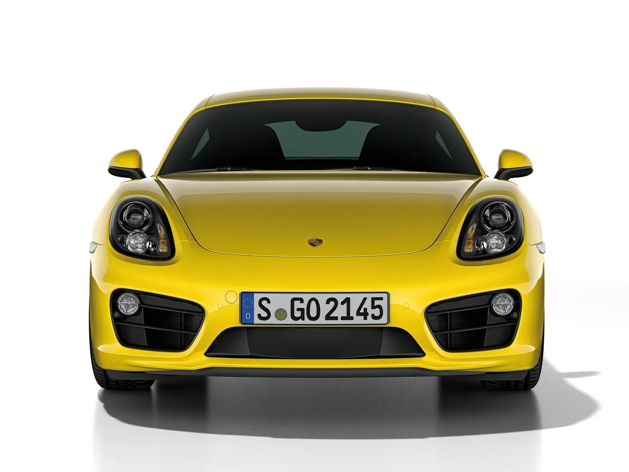 Porsche Cayman (2014) – zepředu