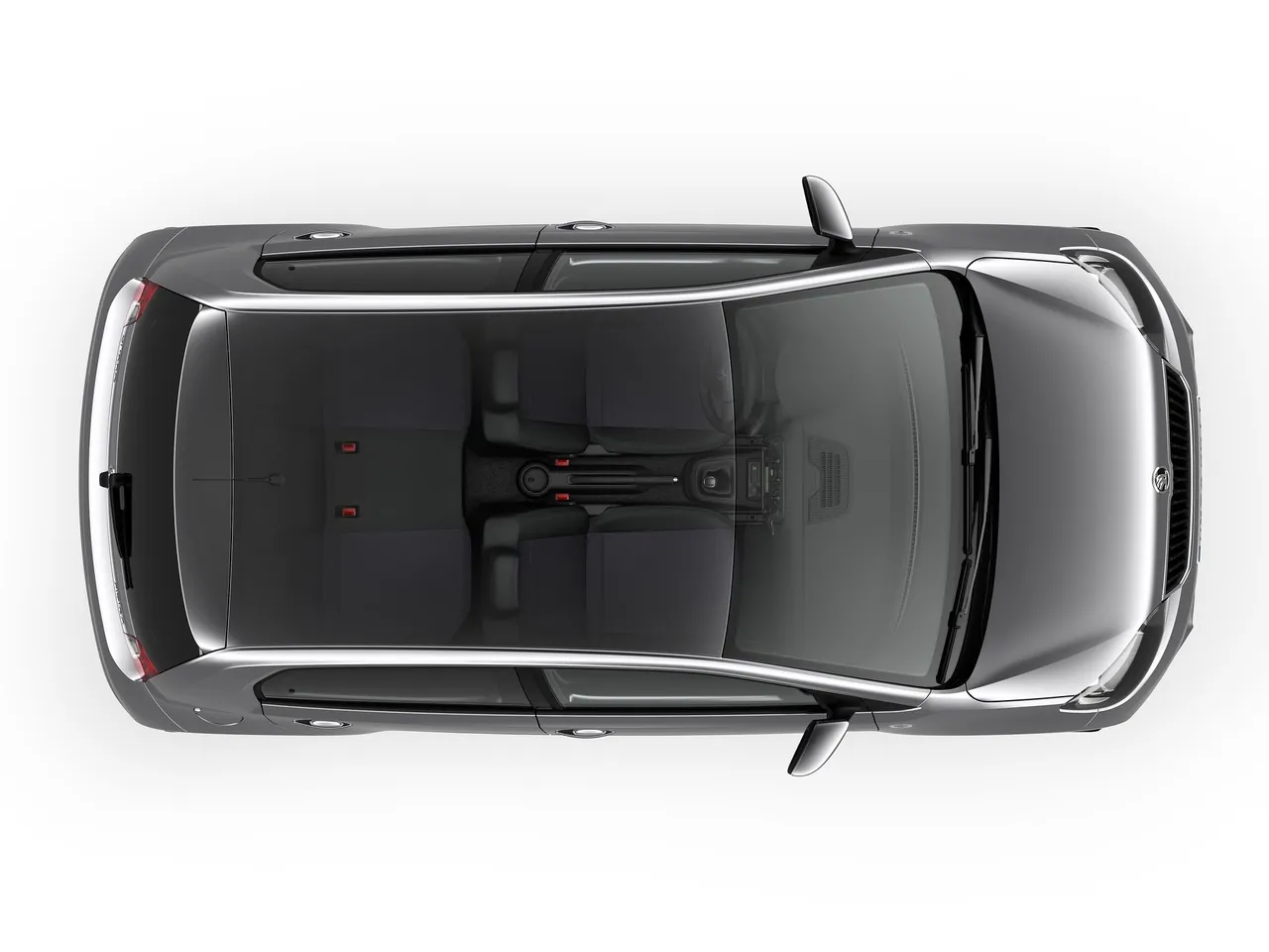 Skoda Citigo 5-door (2013) - Top view
