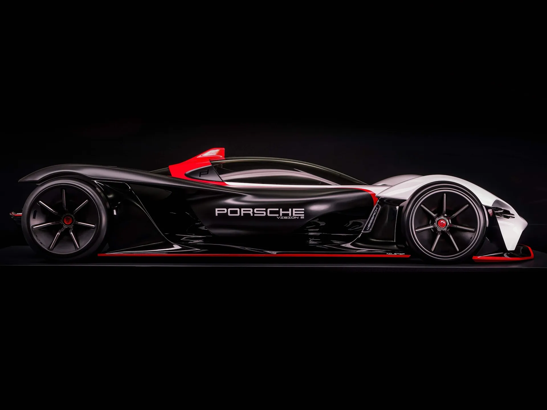 Porsche Vision E Concept (2019) – boční profil