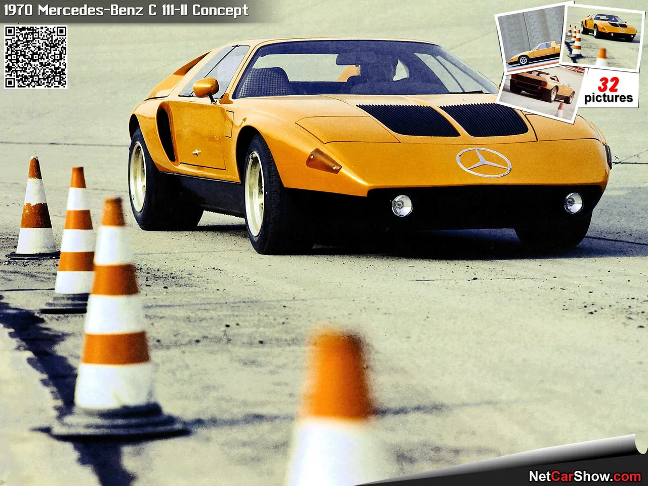 Mercedes-Benz C 111-II Concept (1970)