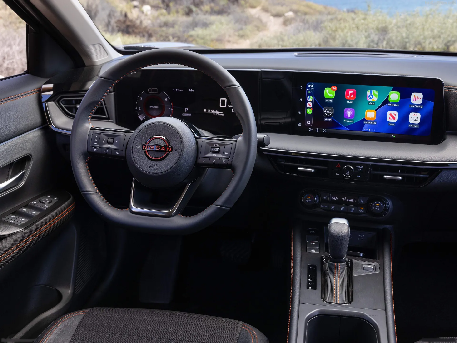 Nissan Kicks Rock Creek (2027) – interiér